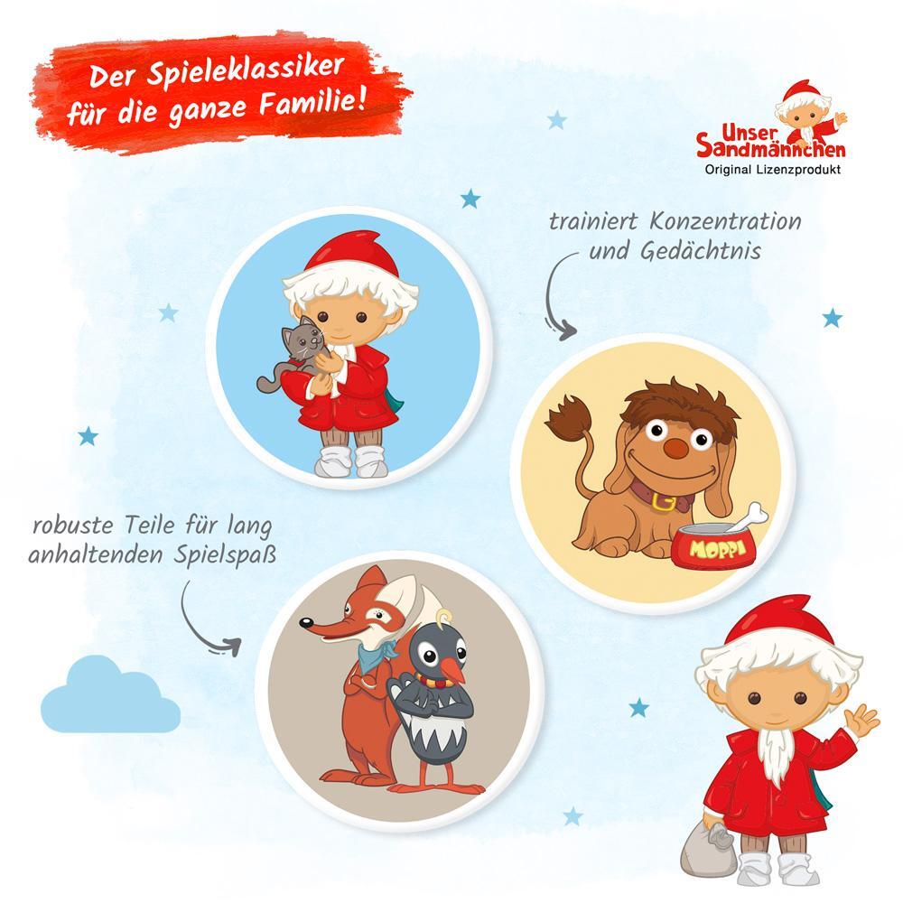 Bild: 4251901506030 | Trötsch Unser Sandmännchen Memo | Kartenspiel Gedächtnisspiel | KG