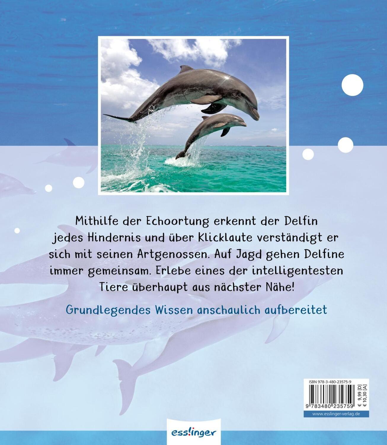 Rückseite: 9783480235759 | Meine große Tierbibliothek: Der Delfin | Jens Poschadel | Buch | 32 S.