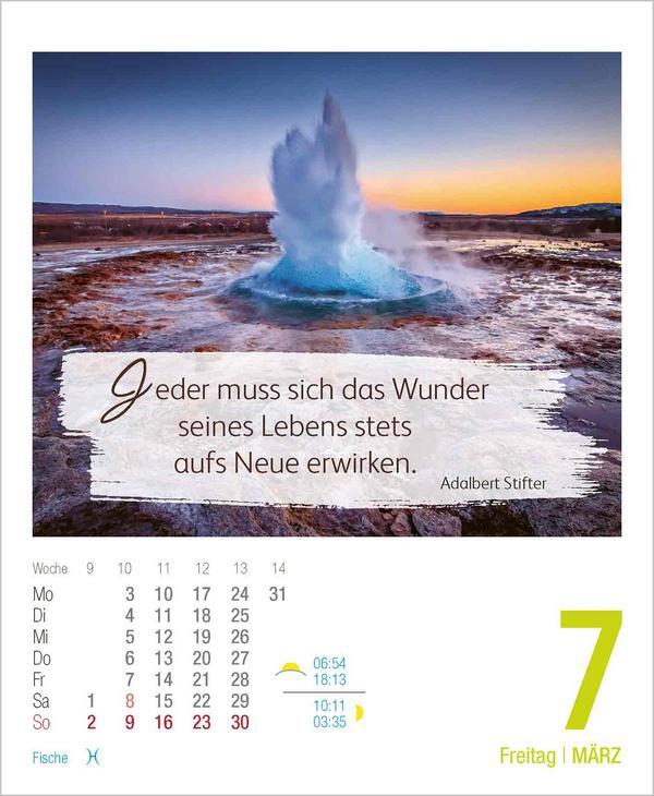 Bild: 9783731880578 | Genieße jeden Augenblick 2025 | Verlag Korsch | Kalender | 328 S.