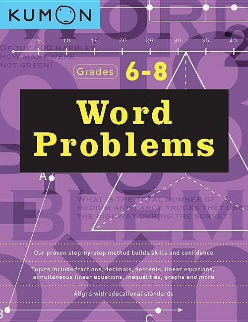 Cover: 9781941082720 | Word Problems Grades 6/8 | Taschenbuch | Englisch | 2019