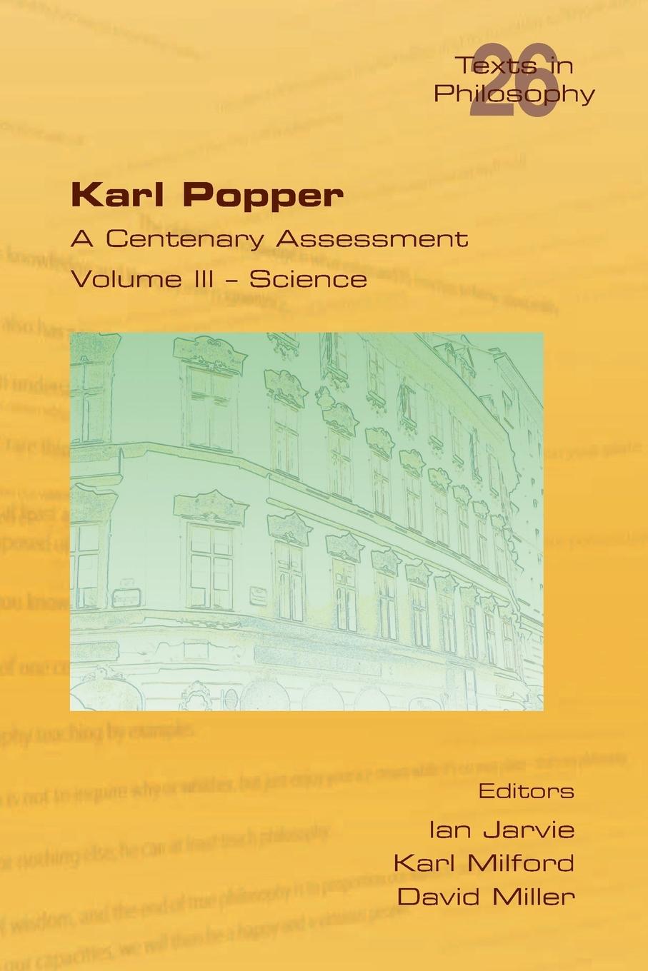 Cover: 9781848901926 | Karl Popper. A Centenary Assessment. Volume III - Science | Buch