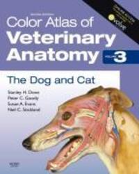 Cover: 9780723434153 | Color Atlas of Veterinary Anatomy 3 | The Dog and Cat | Done (u. a.)
