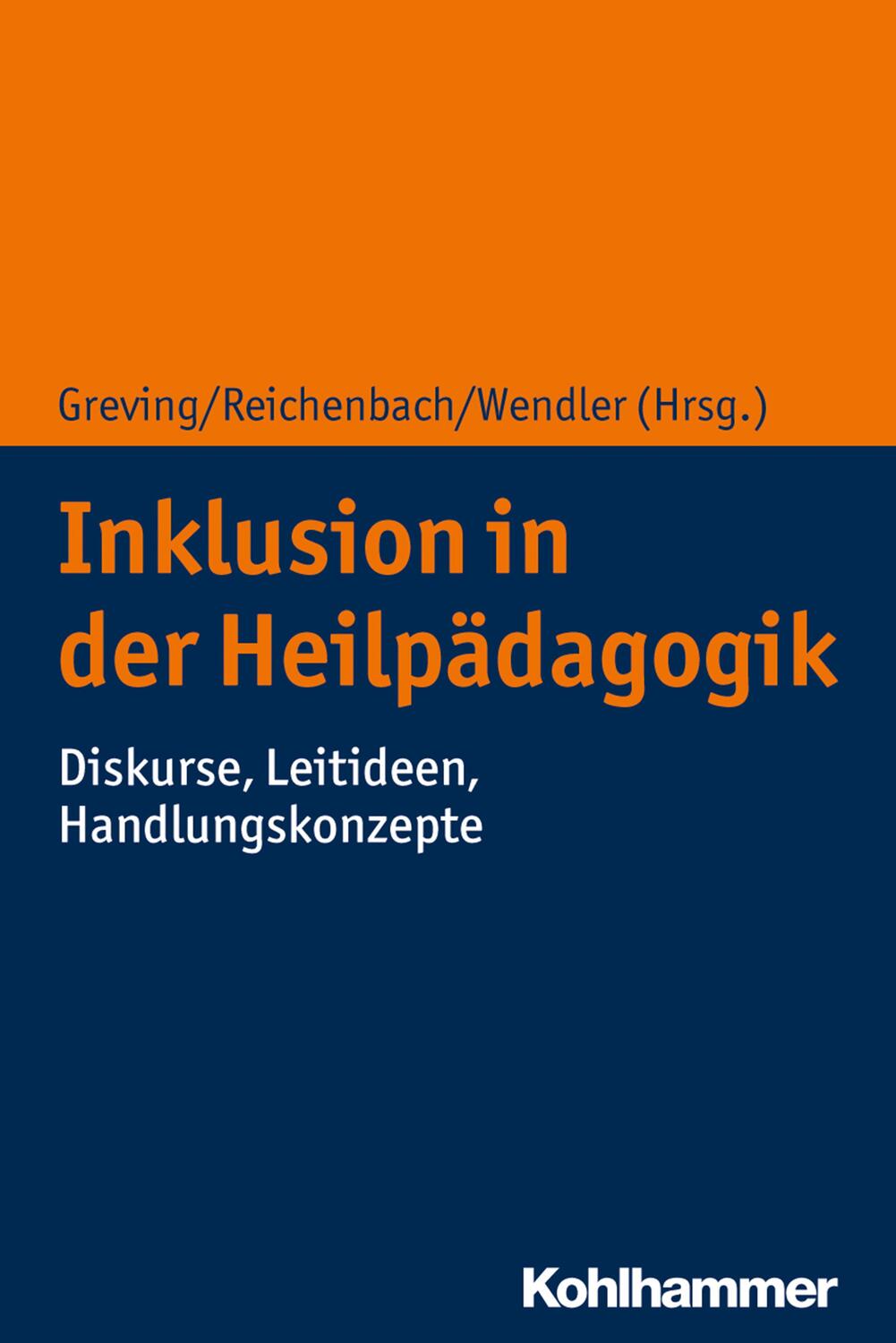 Cover: 9783170372306 | Inklusion in der Heilpädagogik | Heinrich Greving (u. a.) | Buch