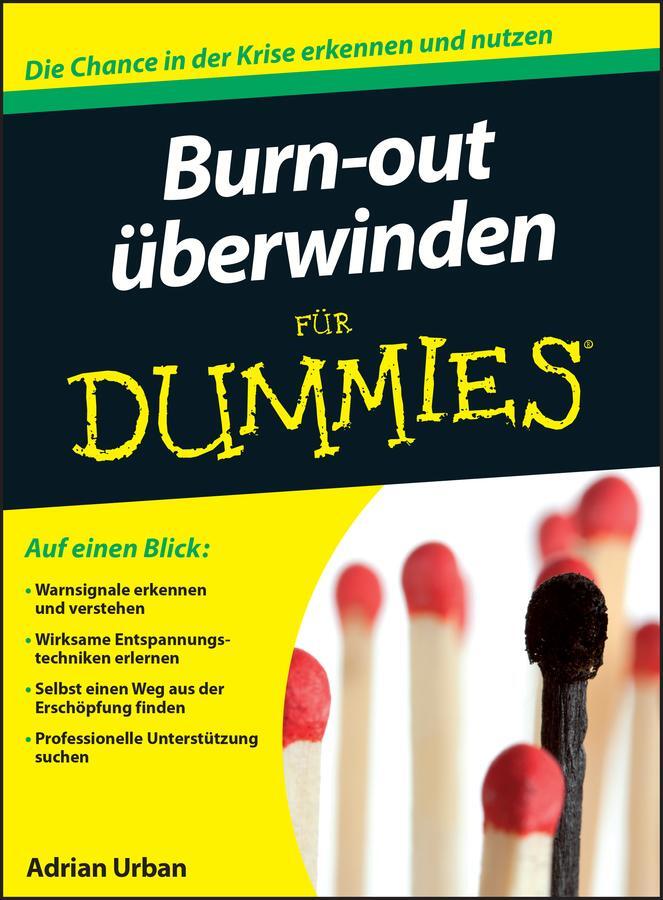 Cover: 9783527710065 | Burn-out überwinden für Dummies | Adrian Urban | Taschenbuch | 332 S.