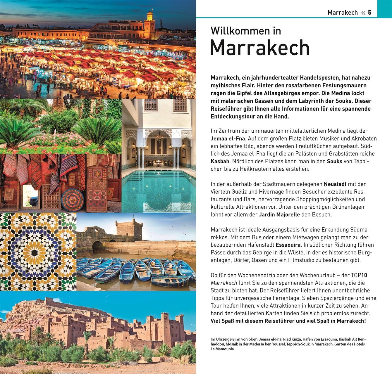 Bild: 9783734207471 | TOP10 Reiseführer Marrakech | Taschenbuch | Top 10-Reiseführer | 2023