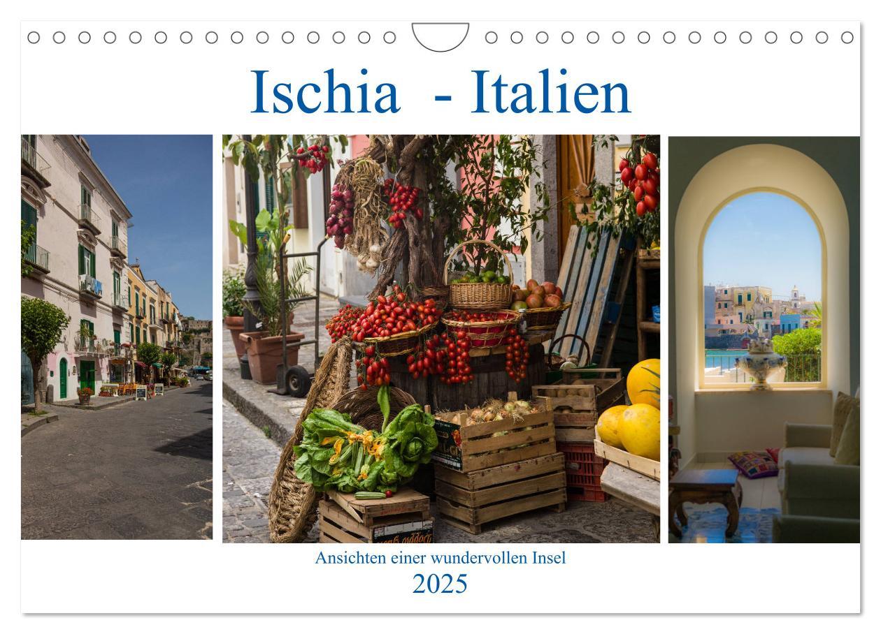 Cover: 9783435394883 | Ischia - Italien (Wandkalender 2025 DIN A4 quer), CALVENDO...