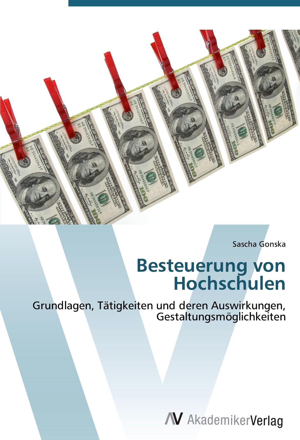 Cover: 9783639417920 | Besteuerung von Hochschulen | Sascha Gonska | Taschenbuch | Paperback