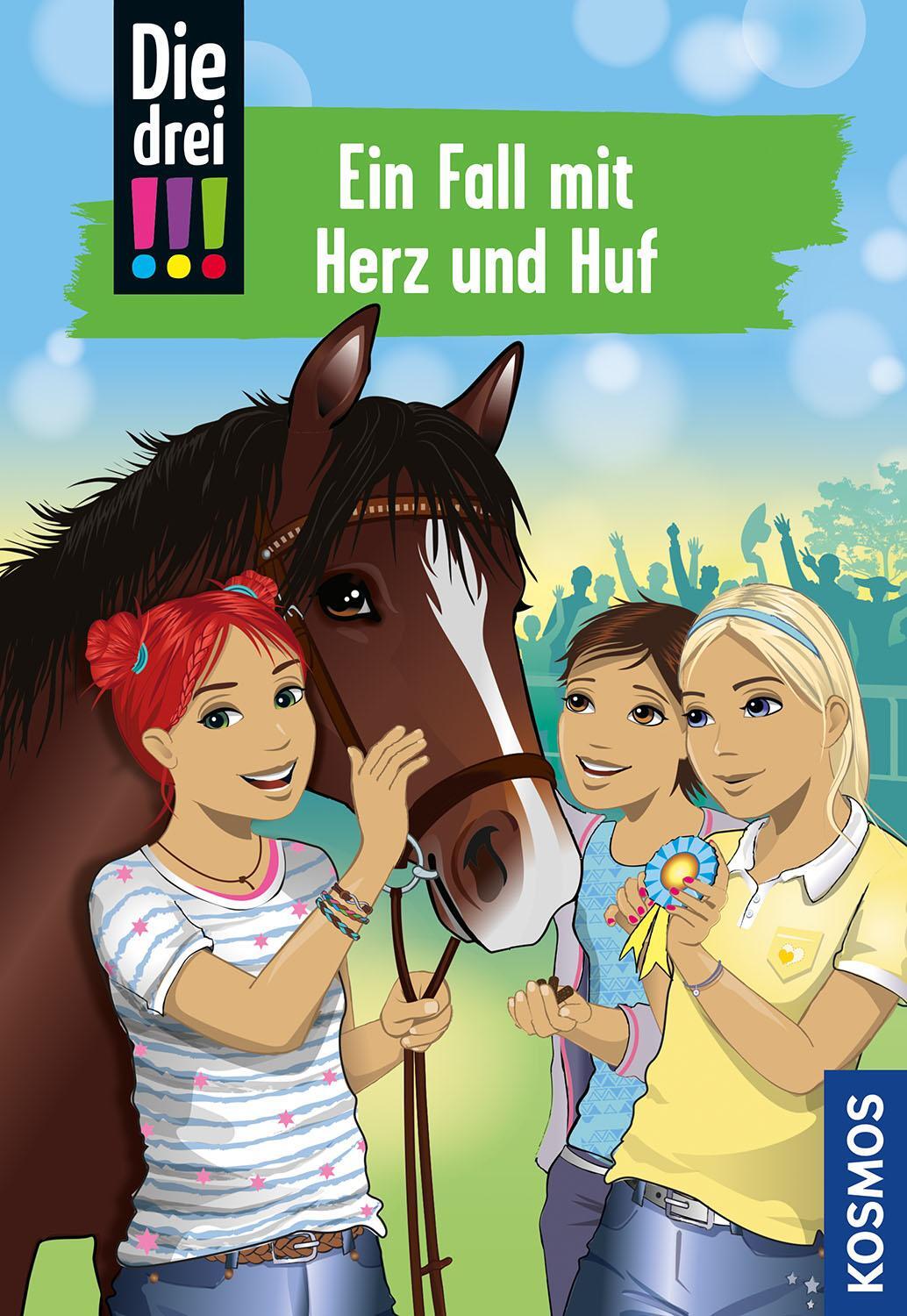 Cover: 9783440168127 | Die drei !!!, 85, Ein Fall mit Herz und Huf | Kirsten Vogel | Buch