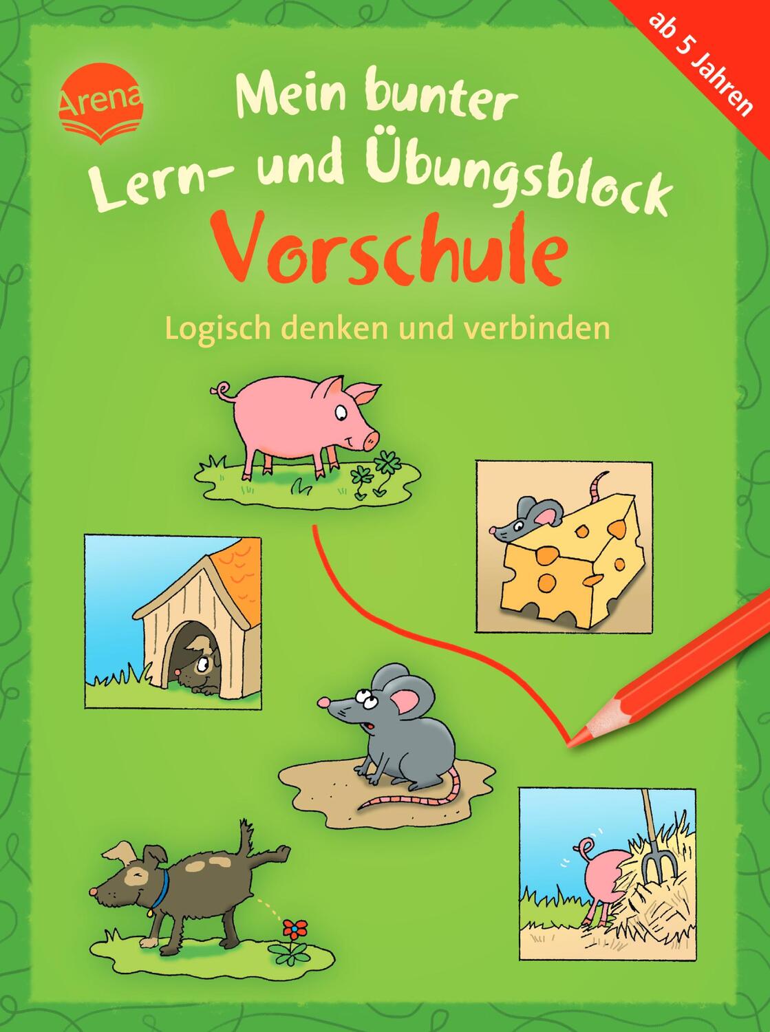 Cover: 9783401720470 | Mein bunter Lern- und Übungsblock Vorschule. Logisch denken und...