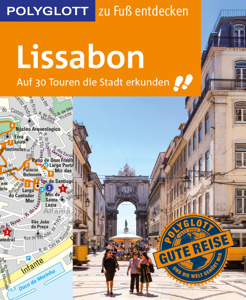Cover: 9783846403631 | POLYGLOTT Reiseführer Lissabon zu Fuß entdecken | Sara Lier | Buch