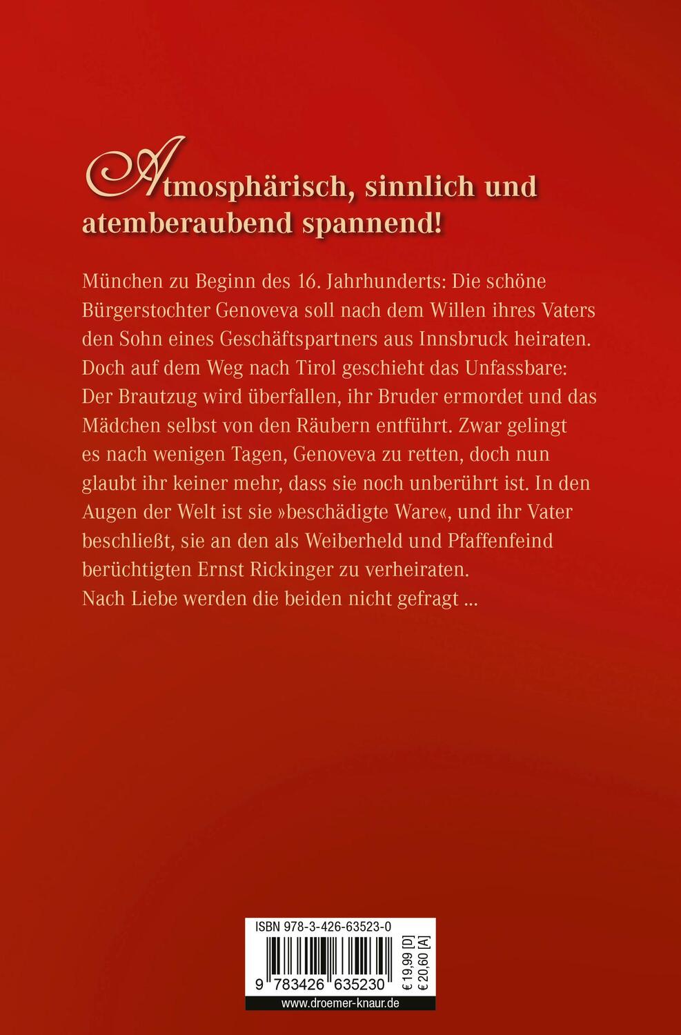 Rückseite: 9783426635230 | Die Ketzerbraut | Iny Lorentz | Taschenbuch | 719 S. | Deutsch | 2011