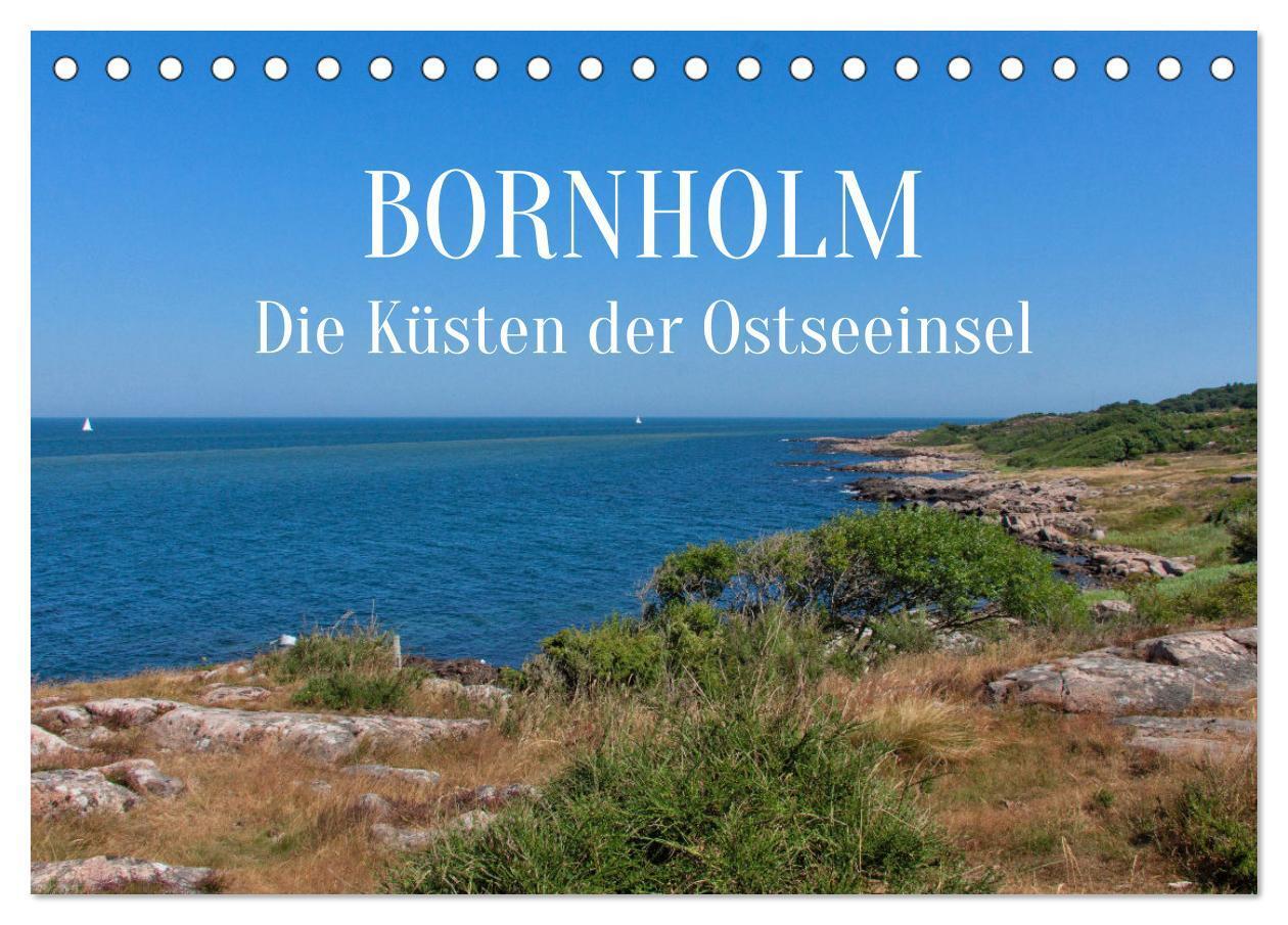 Cover: 9783675673434 | Bornholm - die Küsten der Ostseeinsel (Tischkalender 2024 DIN A5...