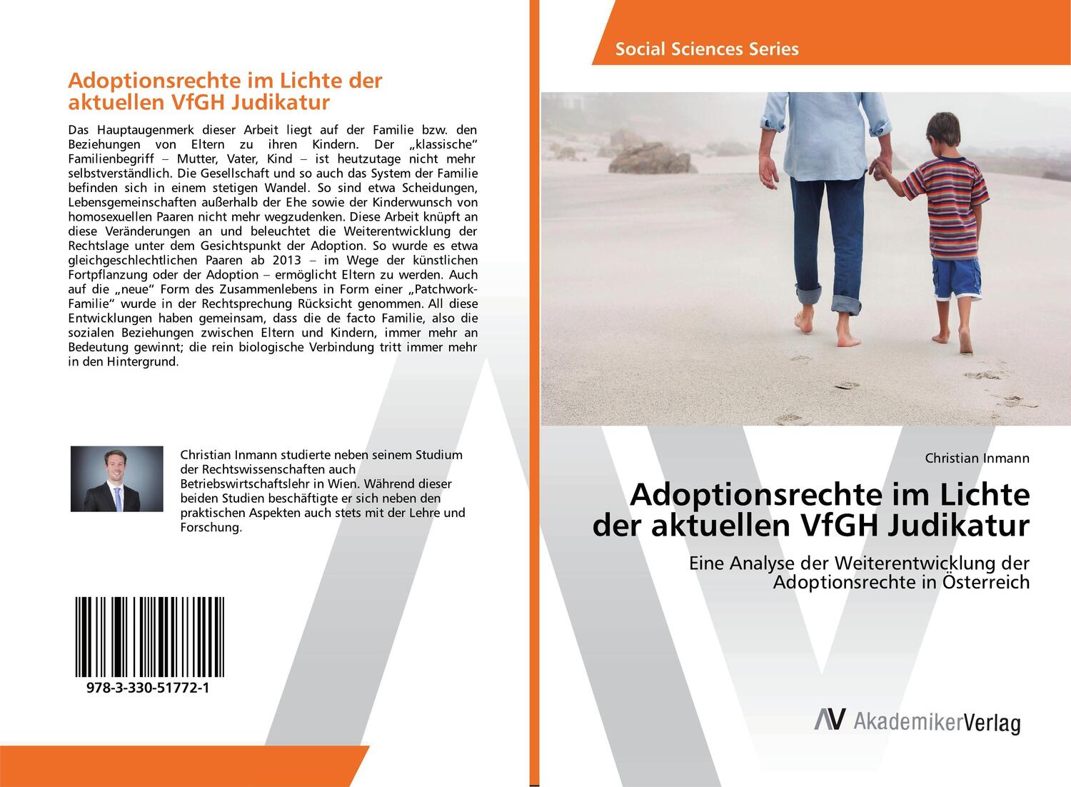 Cover: 9783330517721 | Adoptionsrechte im Lichte der aktuellen VfGH Judikatur | Inmann | Buch