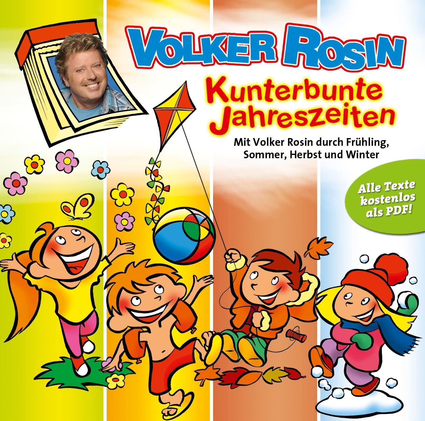 Cover: 9783938160466 | Kunterbunte Jahreszeiten | Volker Rosin | Audio-CD | Deutsch | 2013