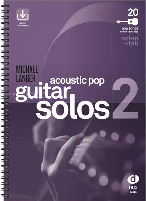 Cover: 9790500171263 | Acoustic Pop Guitar Solos 2 | Noten & TAB - medium/advanced | Deutsch
