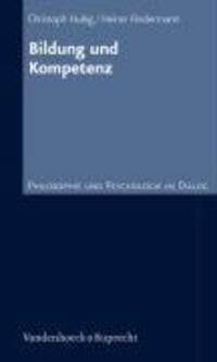 Cover: 9783525451755 | Bildung und Kompetenz | Philosophie und Psychologie im Dialog 6 | Buch
