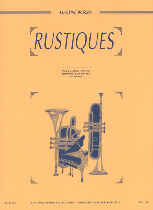 Cover: 9790046215865 | Rustiques | Eugène Bozza | Buch | Alphonse Leduc | EAN 9790046215865