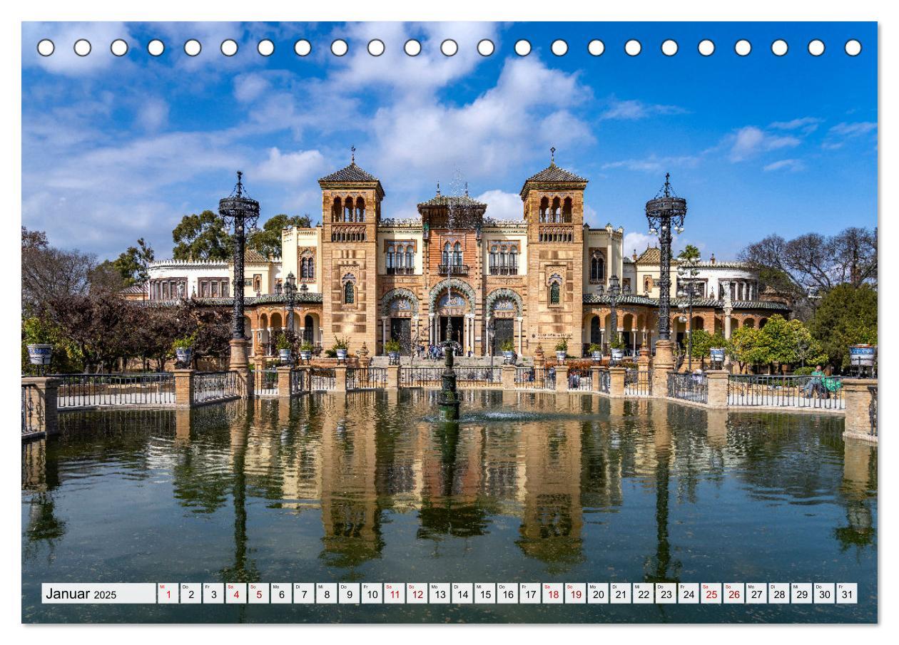 Bild: 9783383978180 | Andalusien - Sevilla (Tischkalender 2025 DIN A5 quer), CALVENDO...