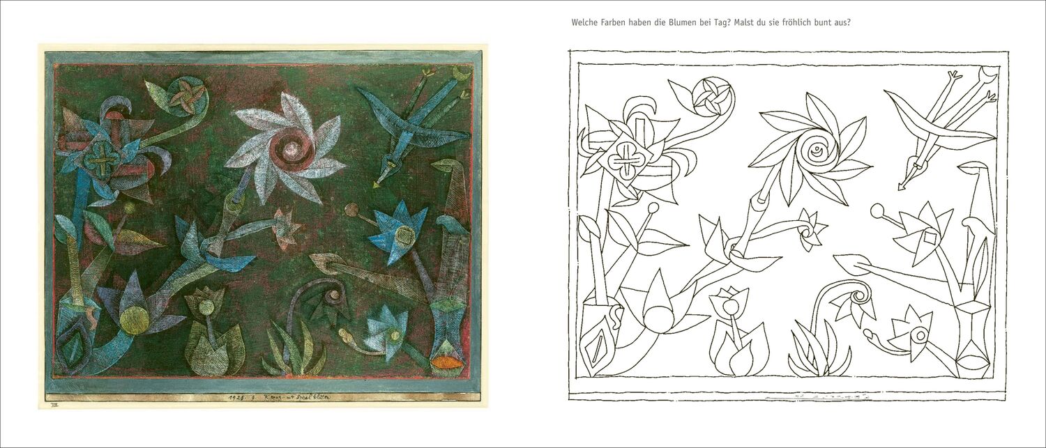 Bild: 9783791373690 | Paul Klee | Das Kunst-Sticker-Mal-Buch | Annette Roeder | Broschüre