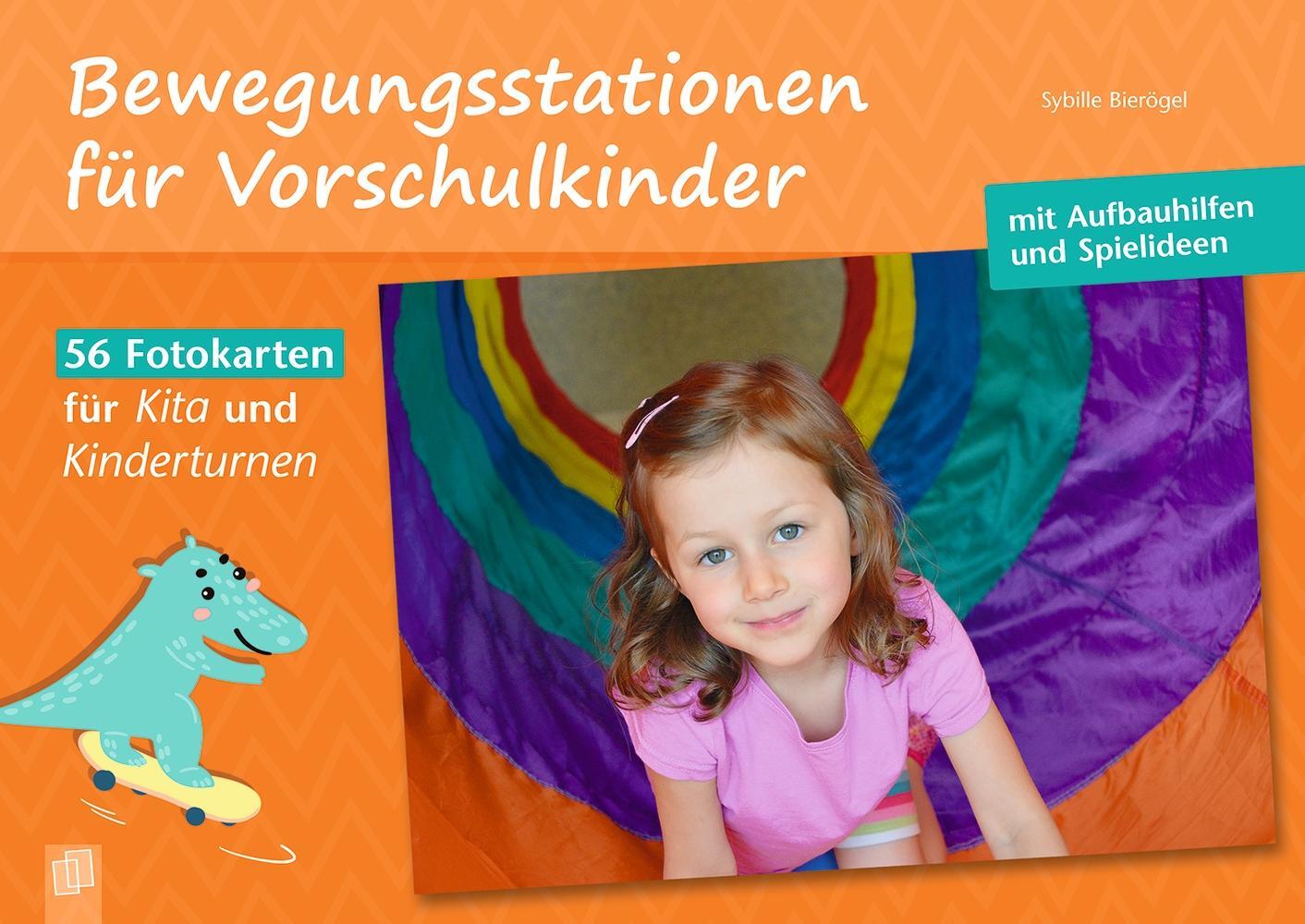 Cover: 9783834663412 | Bewegungsstationen für Vorschulkinder | Sybille Bierögel | Box | 56 S.