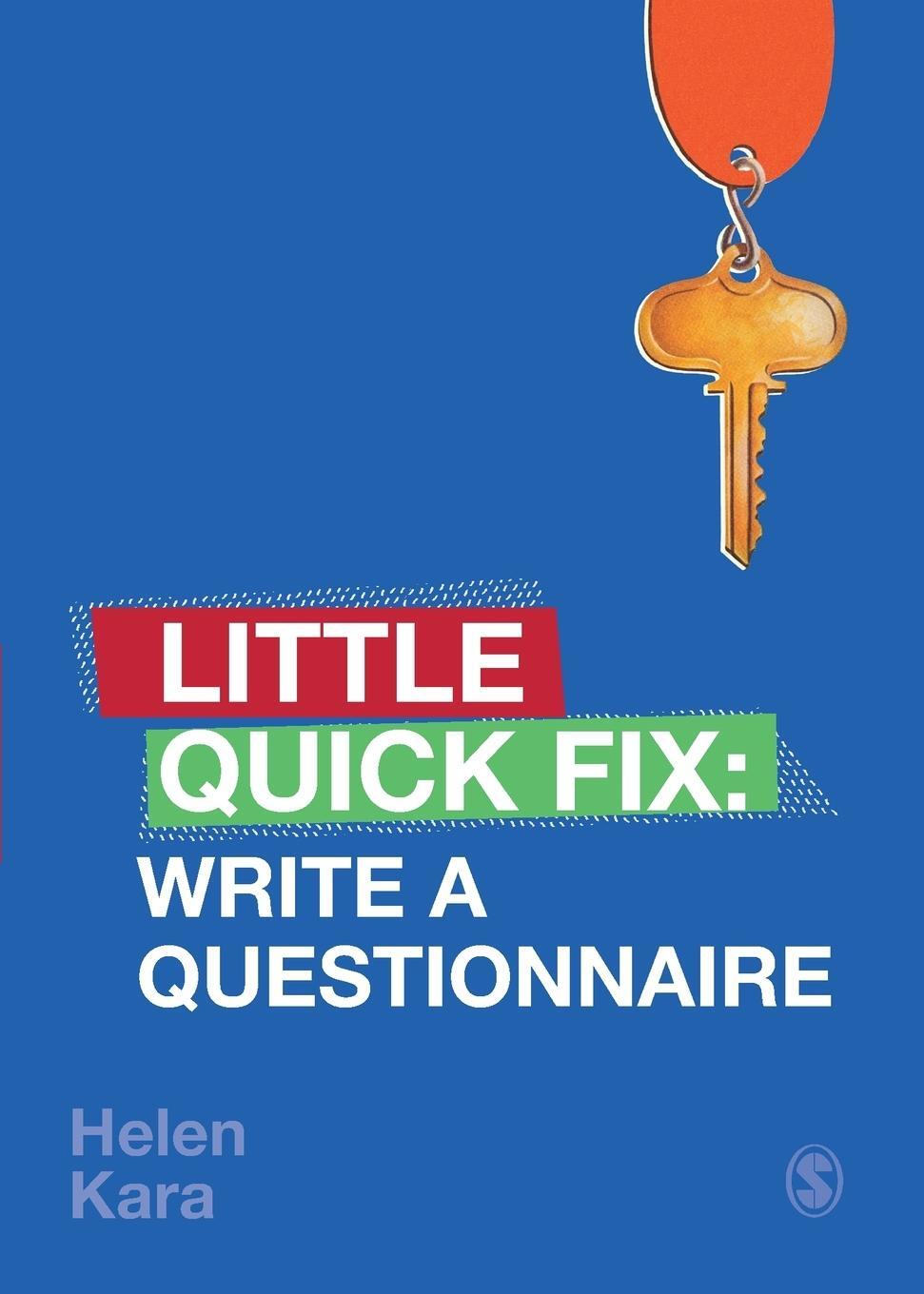 Cover: 9781526467751 | Write a Questionnaire | Little Quick Fix | Helen Kara | Taschenbuch