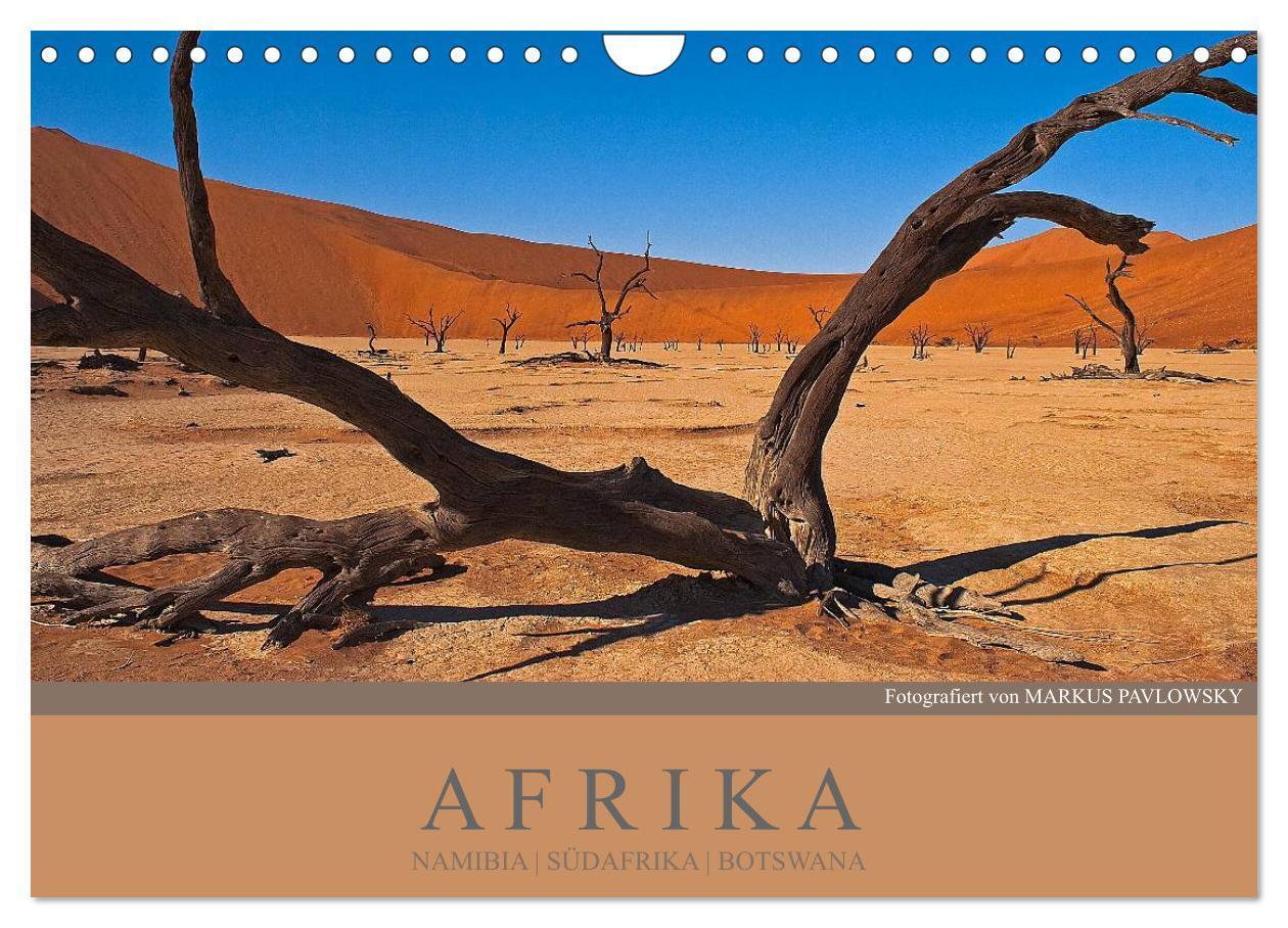 Cover: 9783675480216 | Afrika Impressionen. NAMIBIA - SÜDAFRIKA - BOTSWANA (Wandkalender...