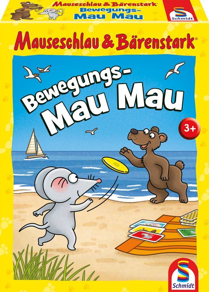 Cover: 4001504750589 | Mauseschlau &amp; Bärenstark, Bewegungs-Mau Mau | Spiel | Schachtel | 2024