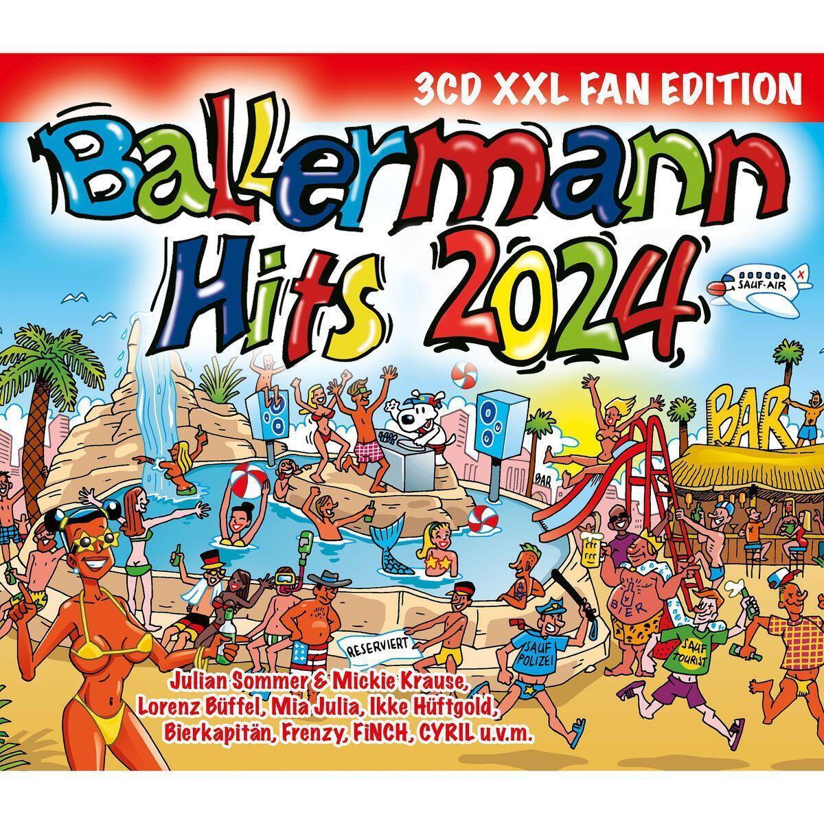 Cover: 600753999394 | Ballermann Hits 2024 (XXL Fan Edition) | Audio-CD | 3 Audio-CDs | 2024