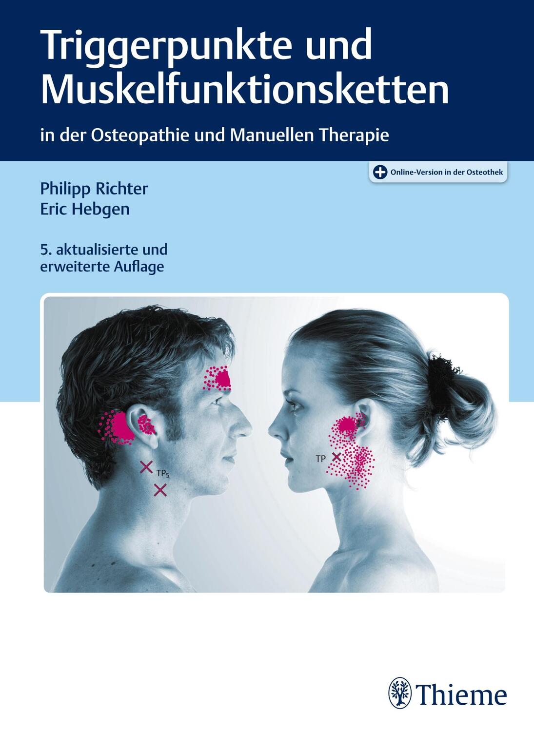 Cover: 9783132408920 | Triggerpunkte und Muskelfunktionsketten | Philipp Richter (u. a.)