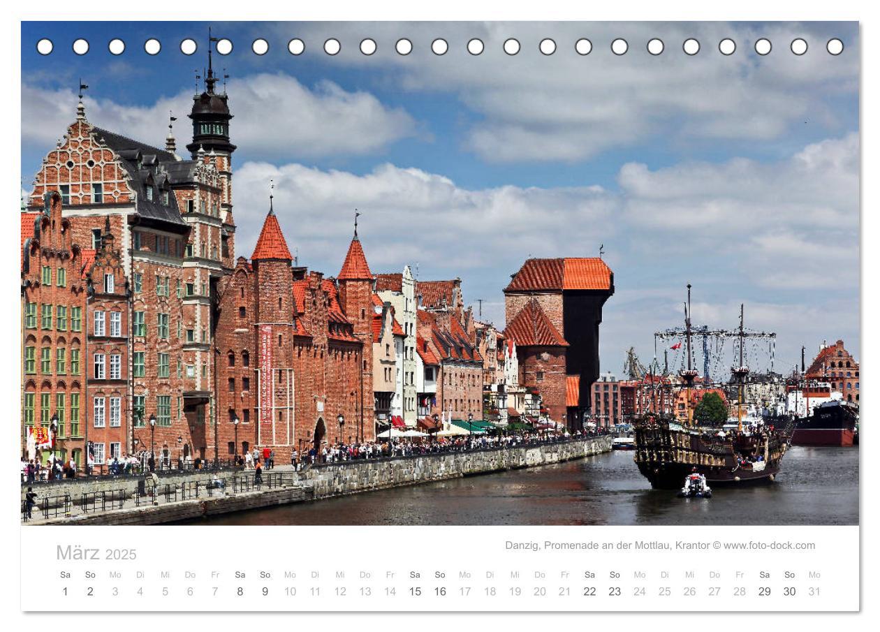 Bild: 9783435409549 | Hafenstädte der Ostsee (Tischkalender 2025 DIN A5 quer), CALVENDO...