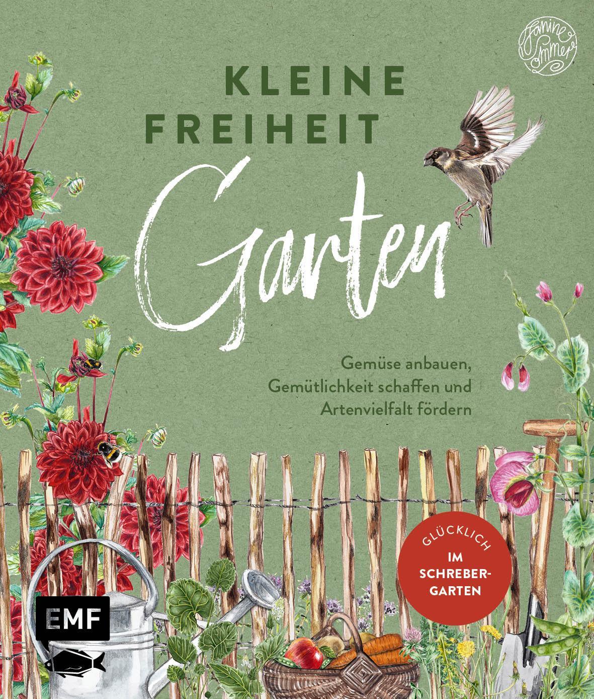 Cover: 9783745908664 | Kleine Freiheit Garten - Glücklich im Schrebergarten | Janine Sommer