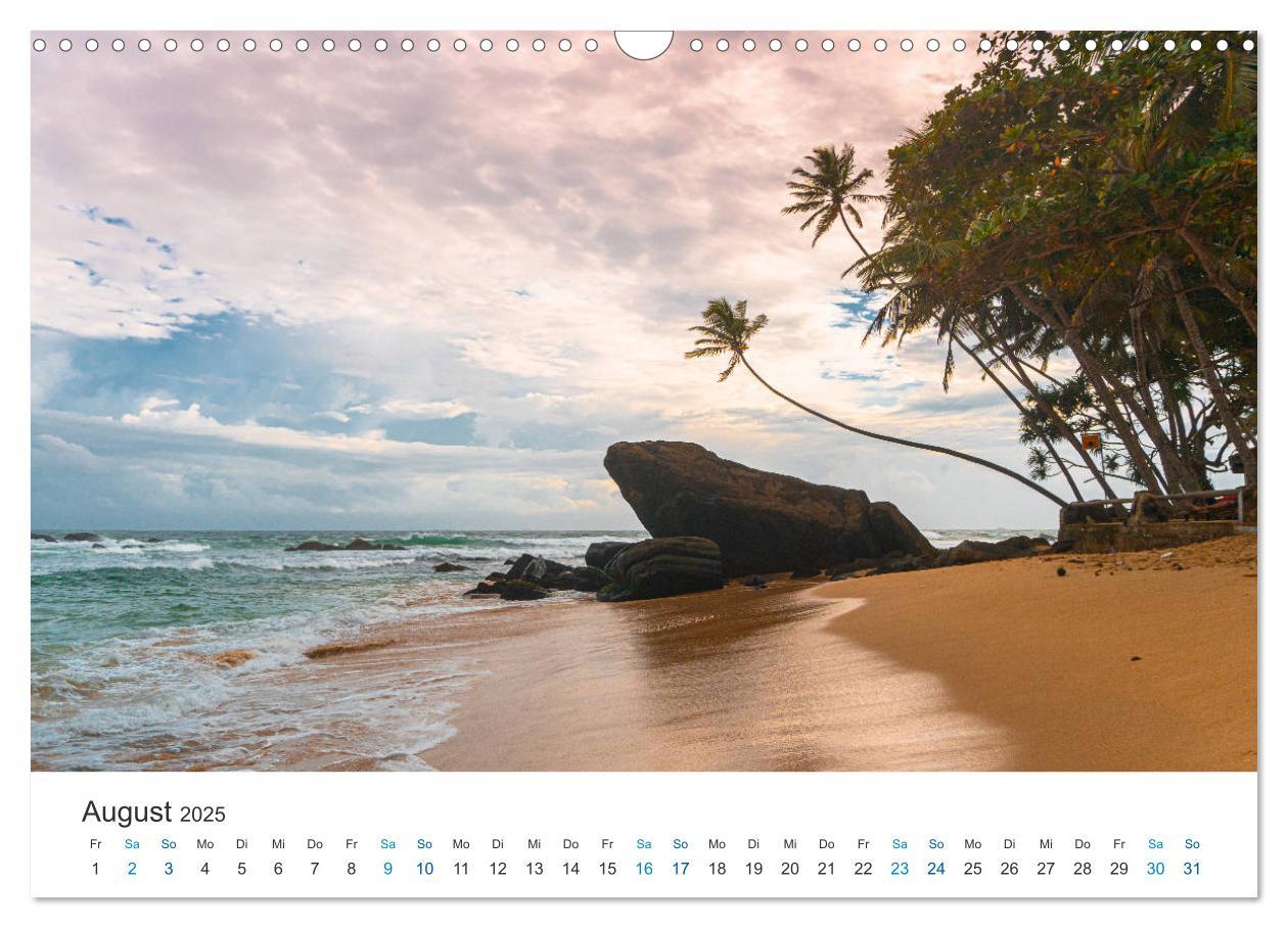 Bild: 9783435150366 | Traumziel Sri Lanka (Wandkalender 2025 DIN A3 quer), CALVENDO...