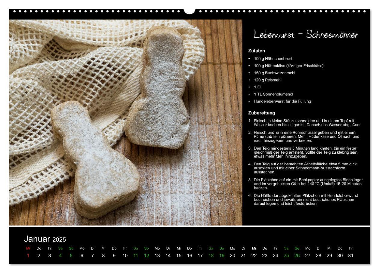 Bild: 9783435086573 | Hundekekse backen - Rezepte fürs ganze Jahr (Wandkalender 2025 DIN...