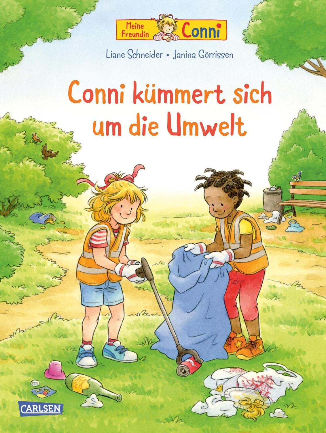 Cover: 9783551518347 | Conni-Bilderbücher: Conni kümmert sich um die Umwelt | Liane Schneider