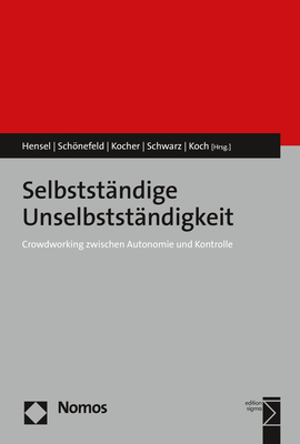 Cover: 9783848751341 | Selbstständige Unselbstständigkeit | Isabell Hensel (u. a.) | Buch
