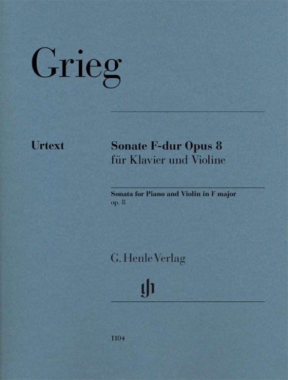 Cover: 9790201811048 | Edvard Grieg - Violinsonate F-dur op. 8 | Heinemann (u. a.) | Buch | V