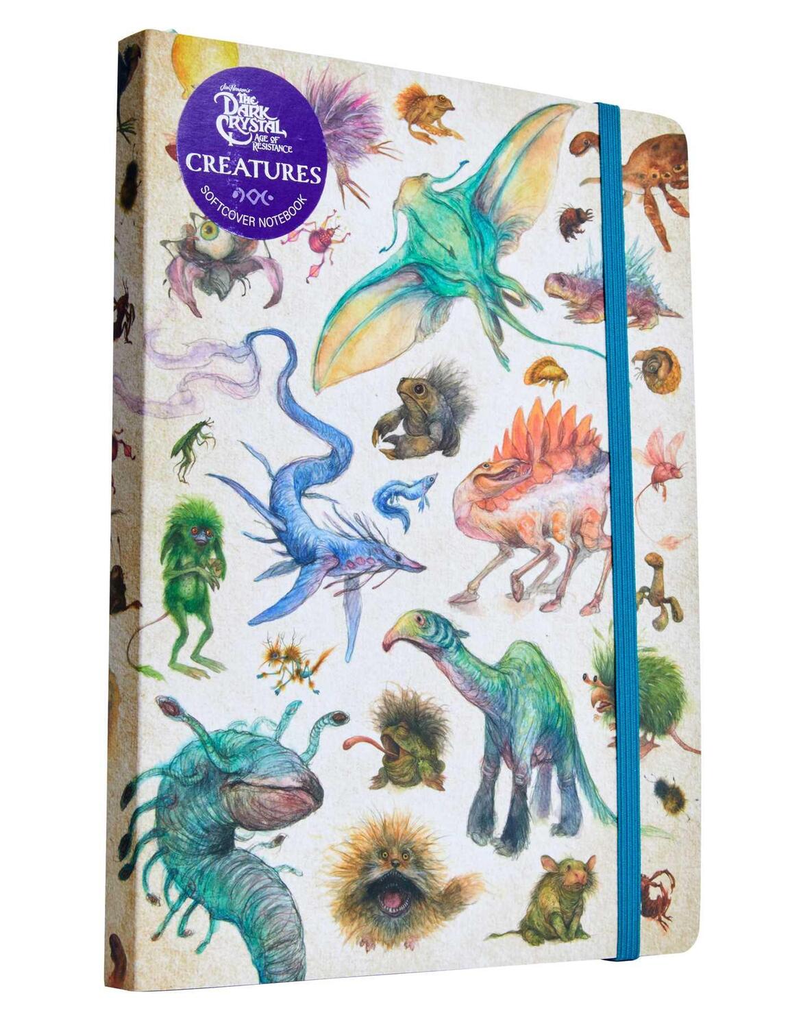 Cover: 9781647223328 | The Dark Crystal: Bestiary Creatures Softcover Notebook | Editions