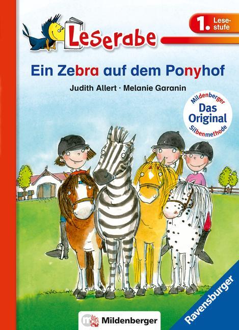 Cover: 9783473385638 | Ein Zebra auf dem Ponyhof - Leserabe 1. Klasse - Erstlesebuch für...