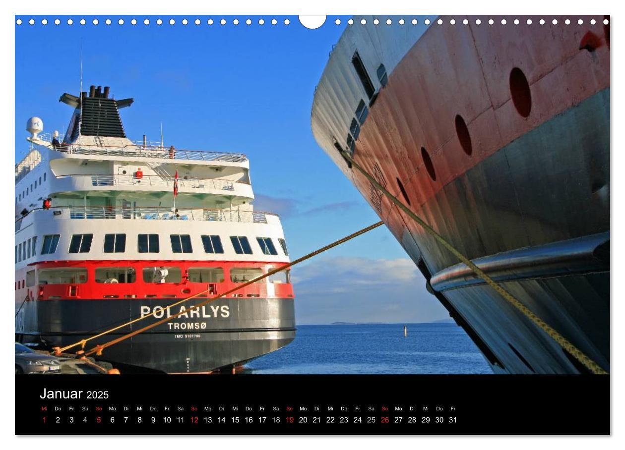 Bild: 9783435669202 | Hurtigruten - Entlang der norwegischen Küste (Wandkalender 2025 DIN...