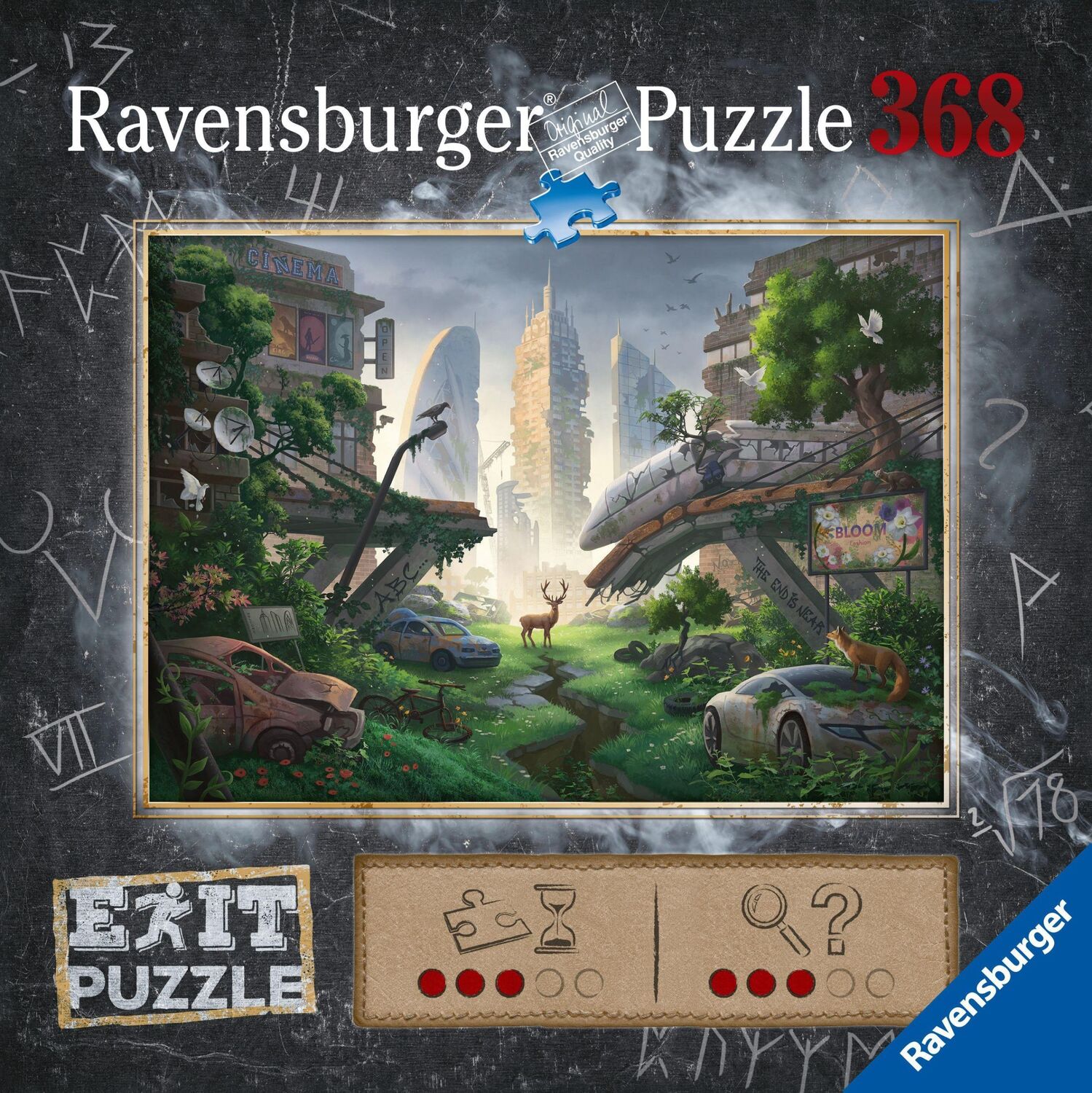 Bild: 4005556171217 | Ravensburger Exit Puzzle - Apokalyptische Stadt - 368 Teile | Spiel