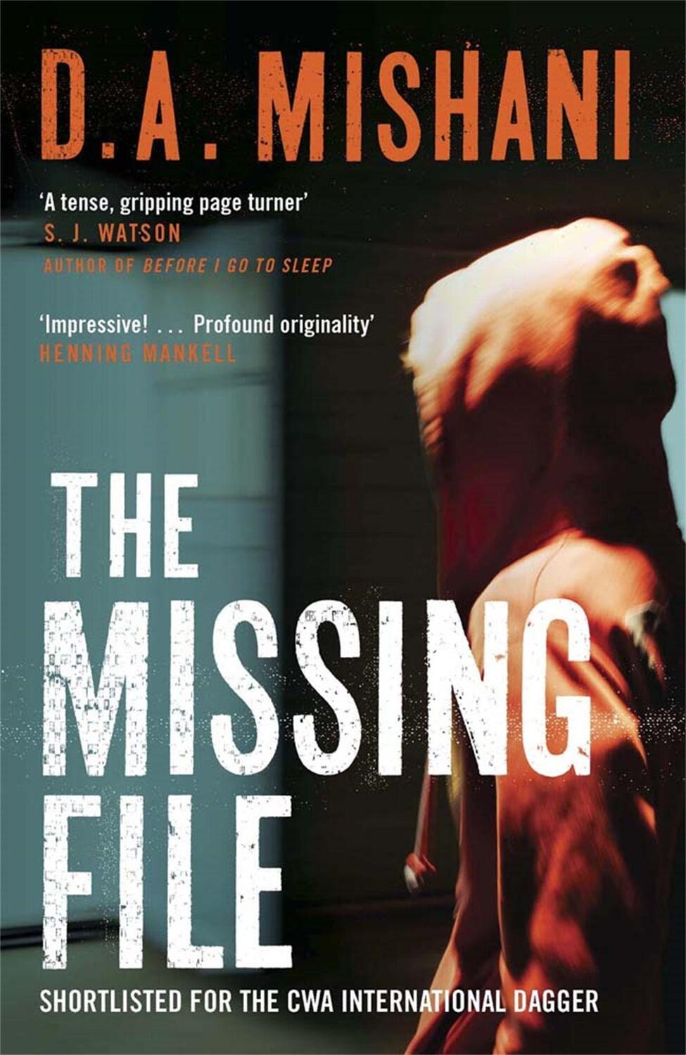 Cover: 9781780876511 | The Missing File | An Inspector Avraham Avraham Novel | D. A. Mishani