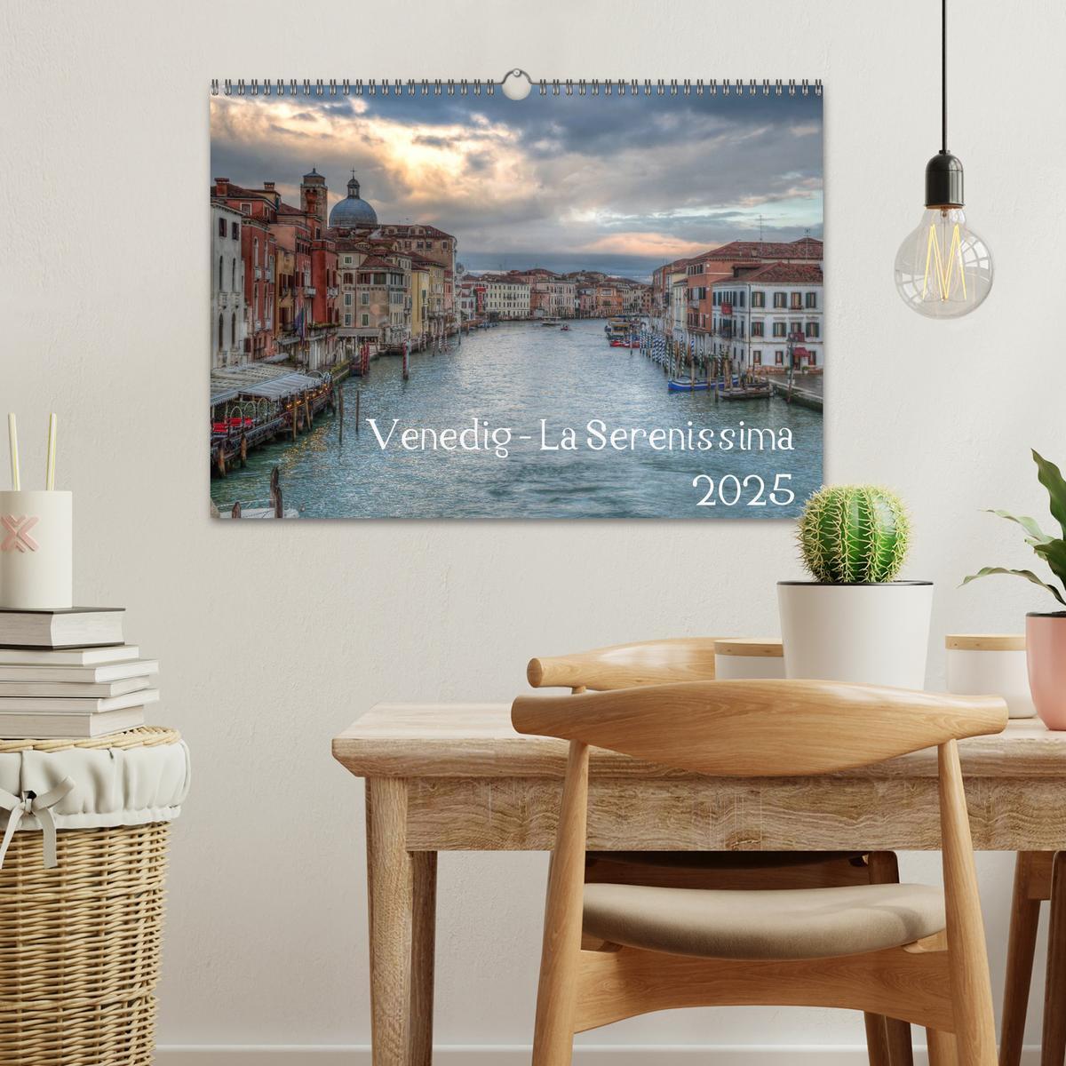 Bild: 9783435472840 | Venedig - La Serenissima 2025 (Wandkalender 2025 DIN A3 quer),...