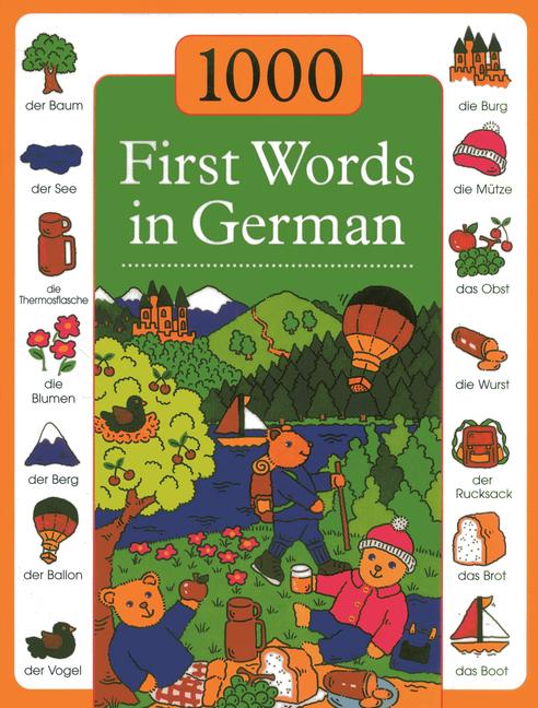 Cover: 9781843229582 | 1000 First Words in German | Andrea Kenkmann | Buch | Gebunden | 2013