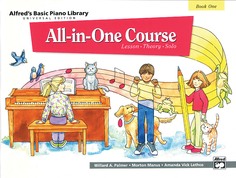 Cover: 38081125015 | Alfred's Basic Piano Library All In One Course 1 | Palmer | Buch