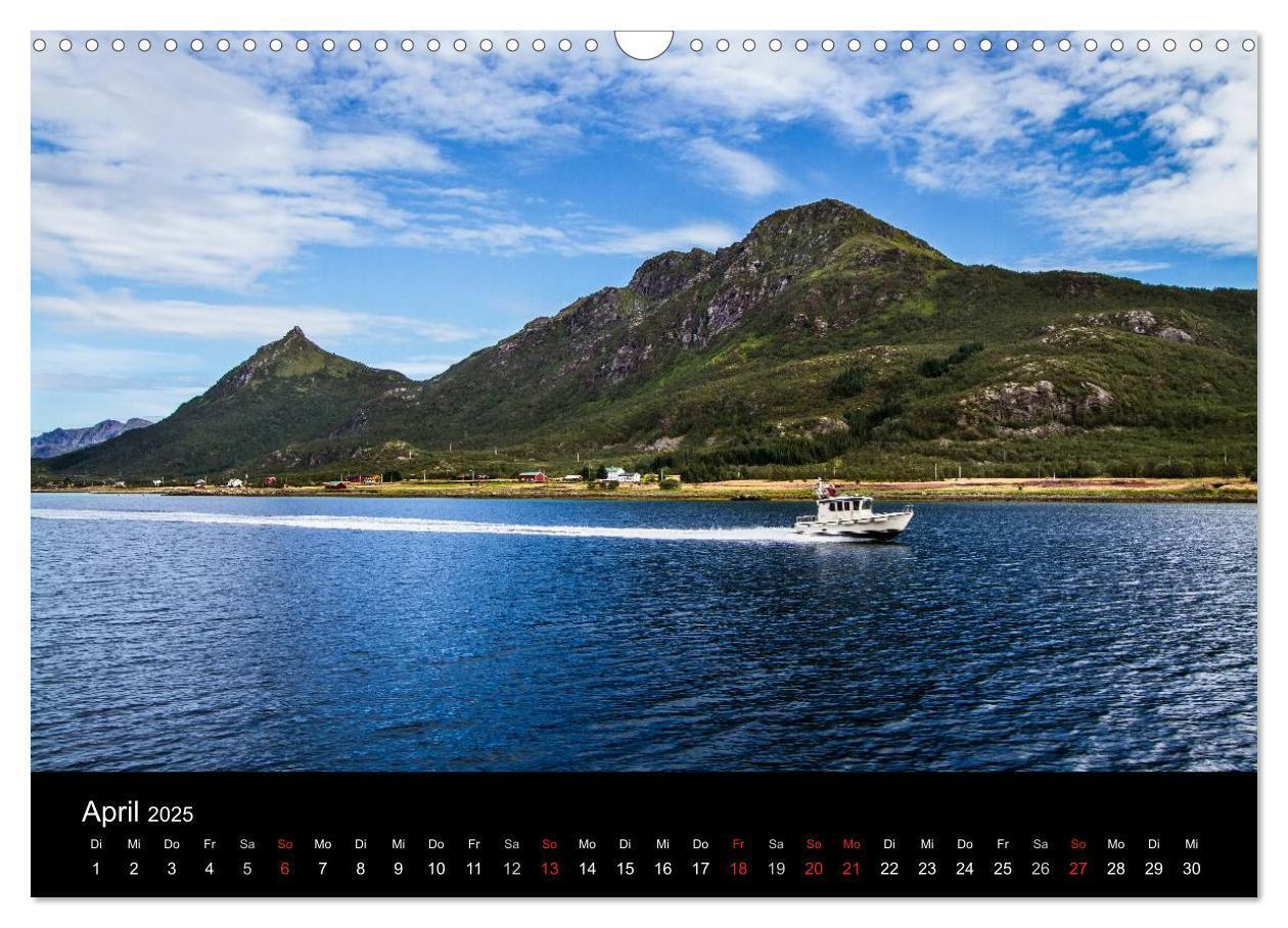 Bild: 9783435676774 | Nördliches Norwegen (Wandkalender 2025 DIN A3 quer), CALVENDO...