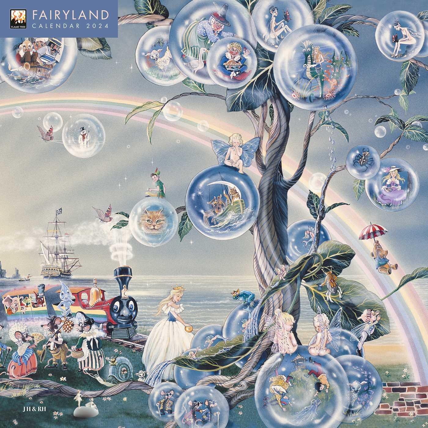 Cover: 9781804173619 | Fairyland - Feenland 2024 | Tree Flame | Kalender | 14 S. | Englisch