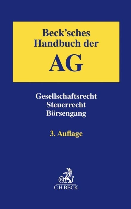 Cover: 9783406666513 | Beck'sches Handbuch der AG | Florian Drinhausen (u. a.) | Buch | 2018