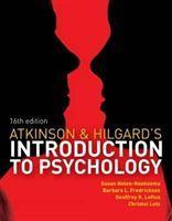 Cover: 9781408044100 | Atkinson and Hilgard's Introduction to Psychology | Taschenbuch | 2020