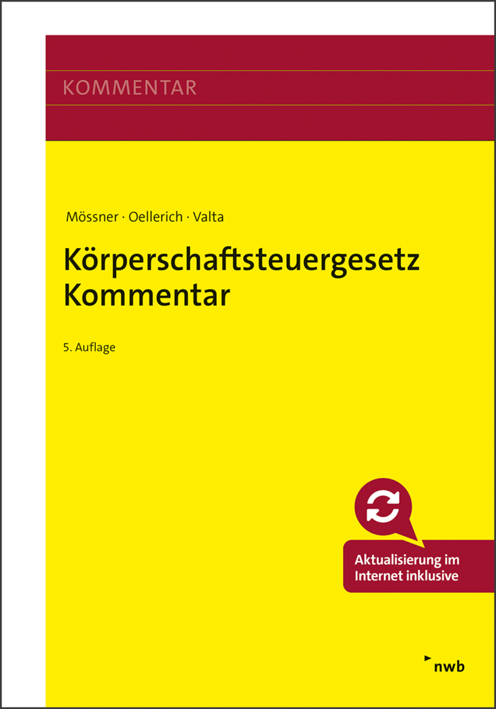 Cover: 9783482643156 | Körperschaftsteuergesetz Kommentar | Ingo Oellerich (u. a.) | Bundle