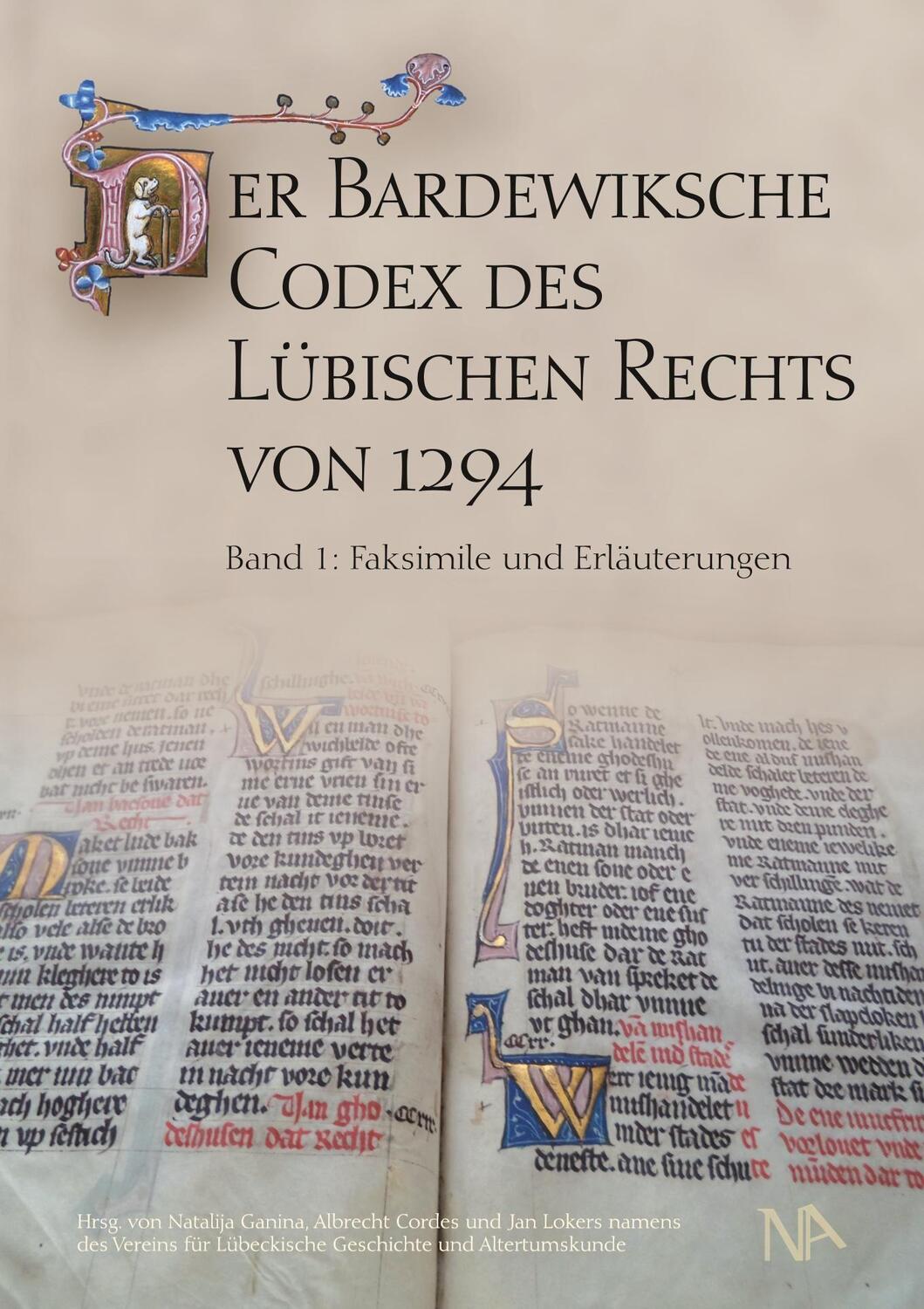 Cover: 9783961761661 | Der Bardewiksche Codex des Lübischen Rechts von 1294 | Cordes (u. a.)